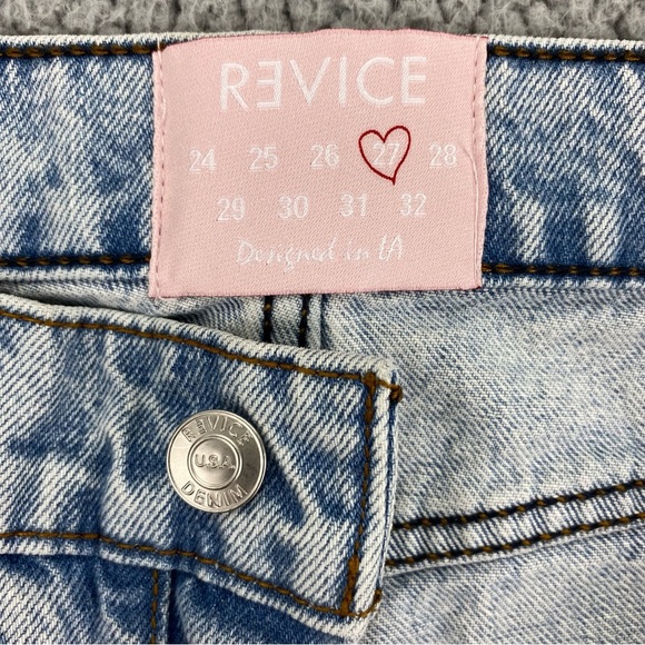 Revice Denim Women's Ex-Boyfriend Button Fly Jeans  NWT   |  Size:  27 - Picture 13 of 16